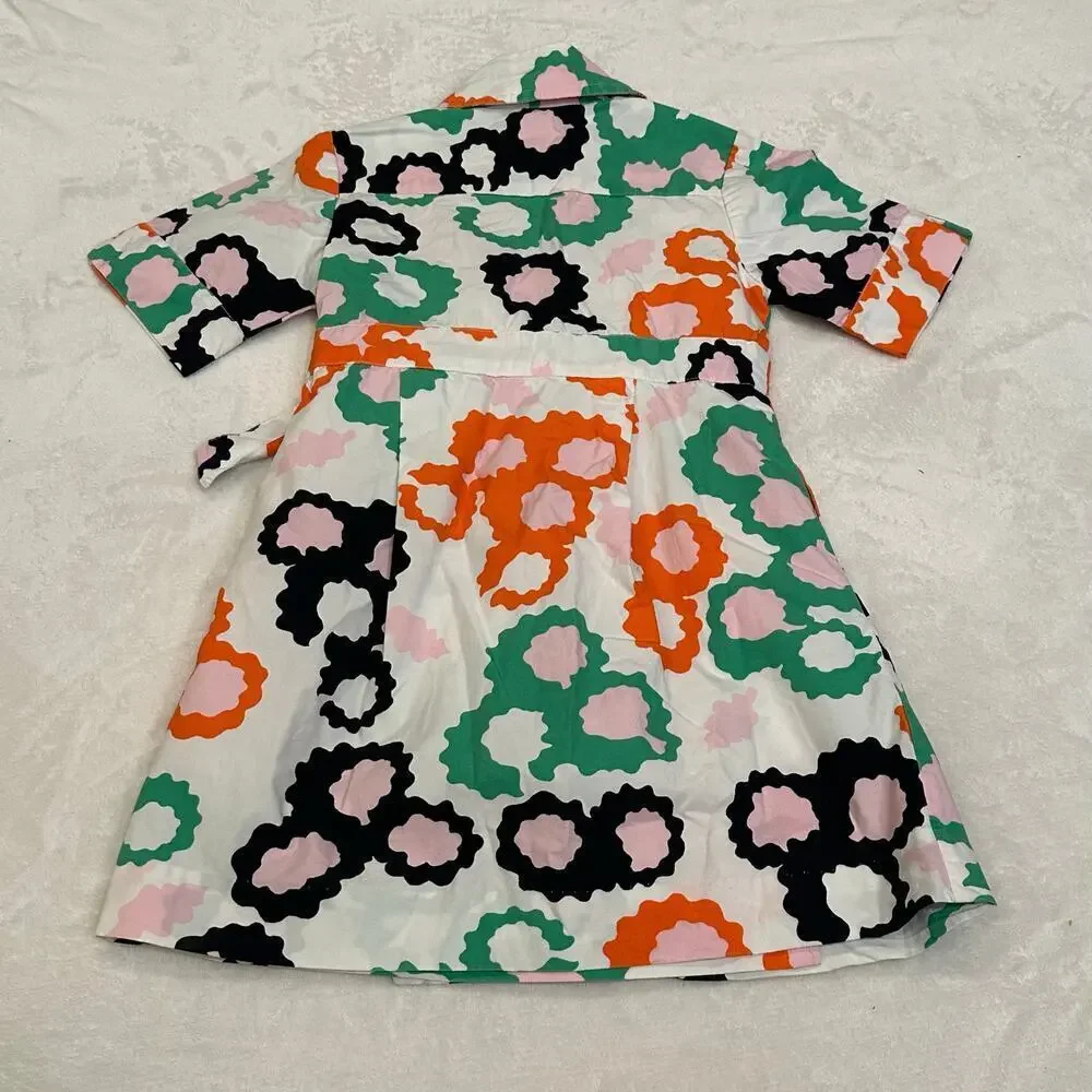 DVF x Gap Wrap Dress sz 5 Girls Gap Dress Floral Print Wrap Dress